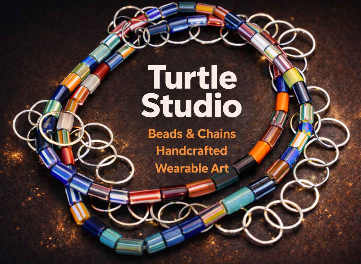 Turtle Studio — Beads & Chain, Handcrafted Wearable Art