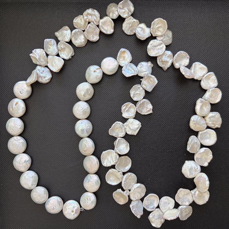 Keshi necklace — baroque pearls
